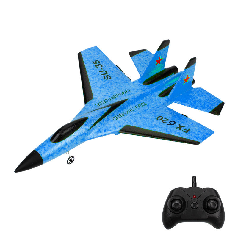 SU-35 Remote Glider Wingspan Radio Control Drones Airplanes RTF UAV Xmas Children Gift Assembled Flying Model Toys RC Plane