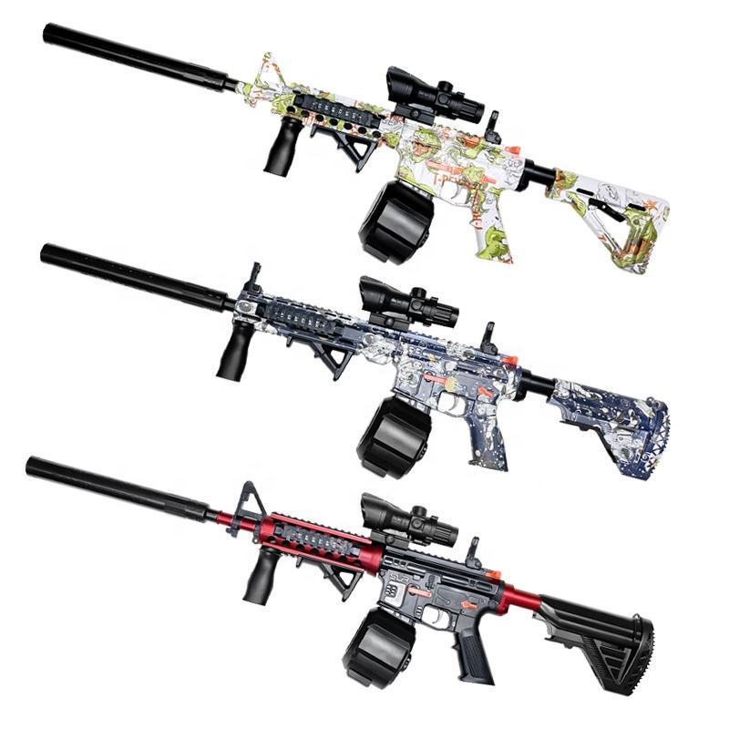 In stock M4A1 HK 416 Look Like Real Toy Guns Electric Gel Ball Blaster Gun With Magazine Gel Blaster Toy Gun for Adults