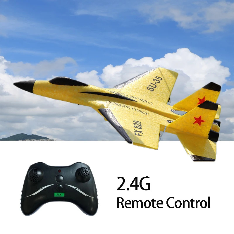 SU-35 Remote Glider Wingspan Radio Control Drones Airplanes RTF UAV Xmas Children Gift Assembled Flying Model Toys RC Plane