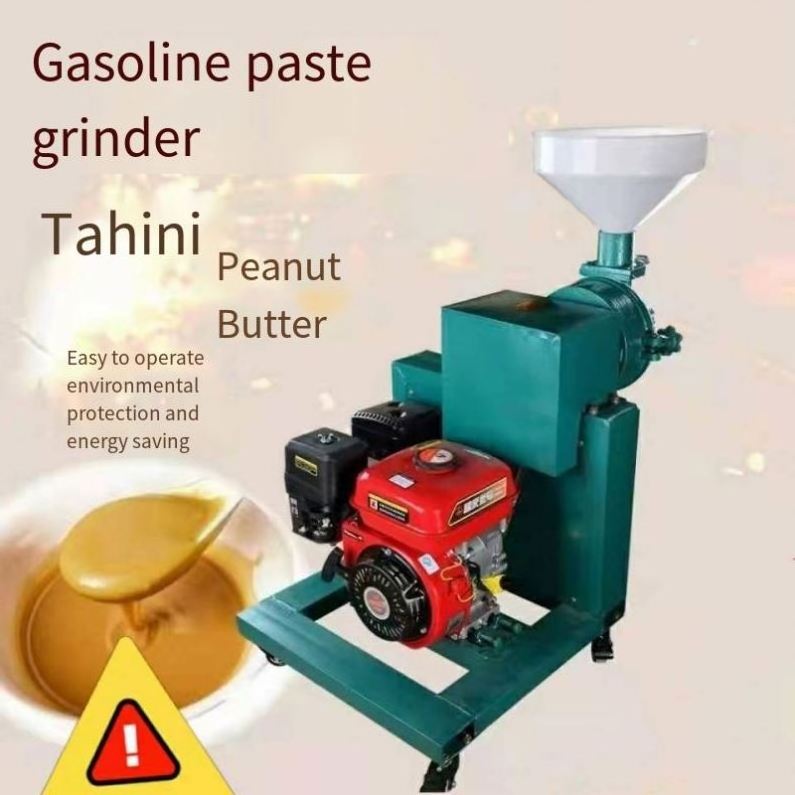 Commercial High-speed Universal Gasoline Paste Grinder Dry Nut Walnut Almond Peanut Butter Nut Tahini Butter Grinder