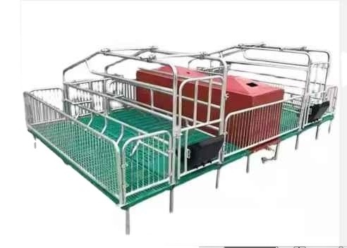 Pig Equipment Farrowing Crates Sow Pen Breeding Equipment Gestation Modern farm Turnkey Box Stalls Galvanized Pig Cage Swine