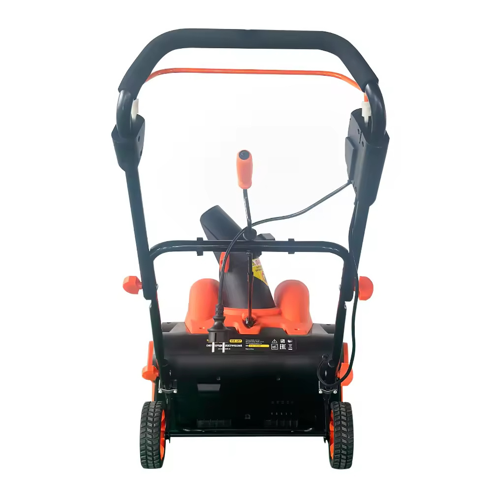 Simple and easy to operate handheld electric snow blower