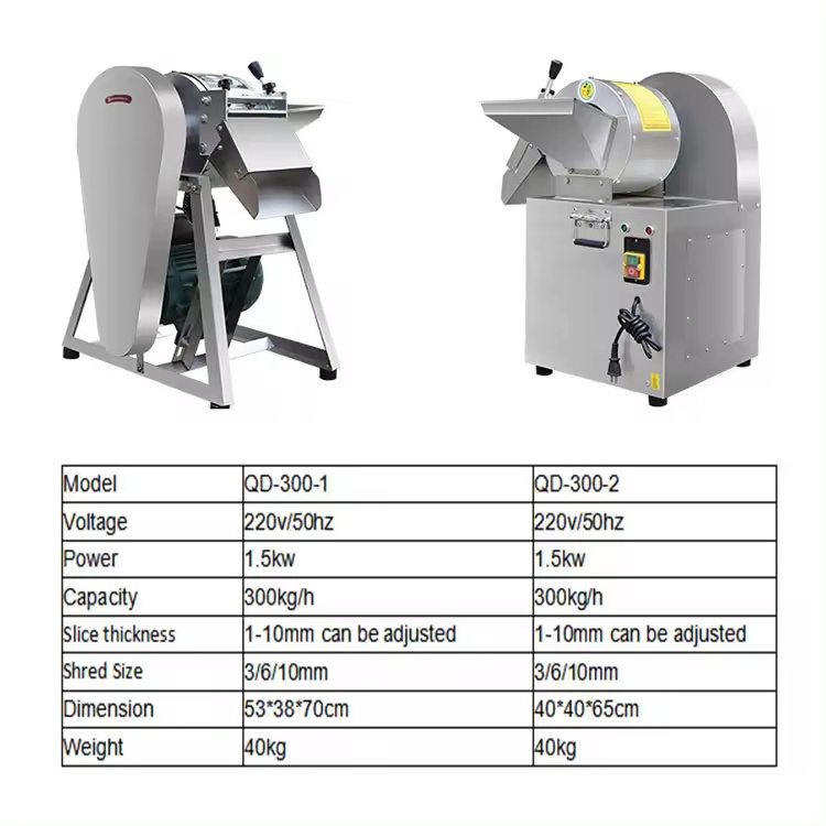 Commercial Electric Vegetable Slicer and Shredding Machine for Sweet Potato Ginger Radish More Multifunctional Cutter for Root