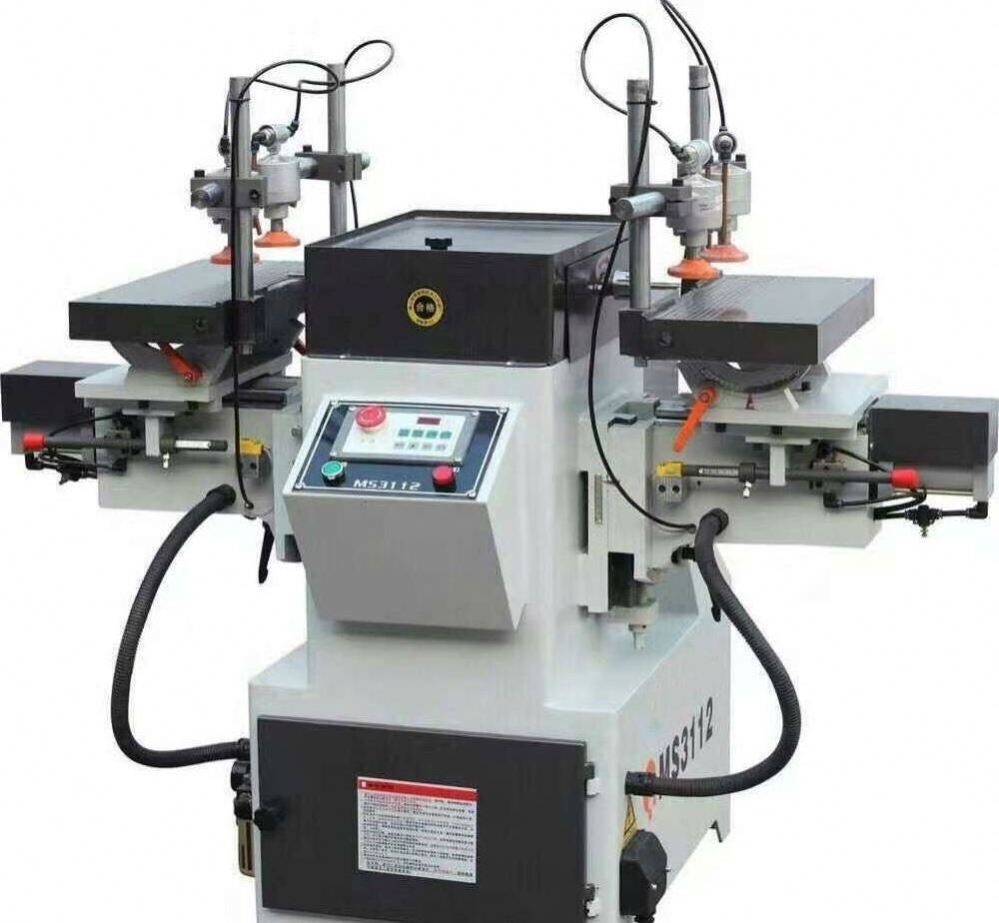 Horizontal Double-end Mortiser Two Spindle Mortising Machine Industrial Woodworking Boring Drilling Woodworking  Equipment