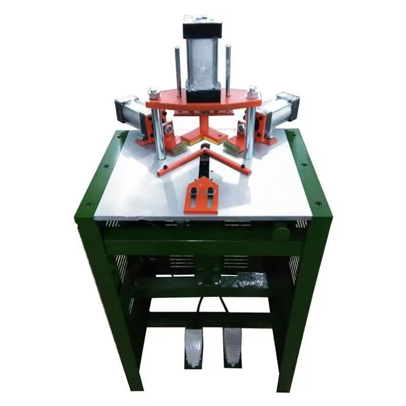 Fully Automatic Pneumatic Frame Nailing machine for Wood Frame Machine Photo And Picture Frame Corner Cutting Machine