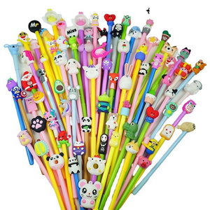 Hot Selling Promotional Kawaii Neutral Pen 0.5mm Korean Design Cartoon Cute Gel Pen Stationery Manufacturer