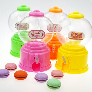 Cute Mini Candy Gumball Dispenser Vending Machine Saving Coin Bank Kids Toy