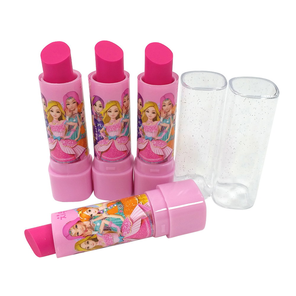 Korean Cartoon Kawaii Cute Kids Eraser Lipstick