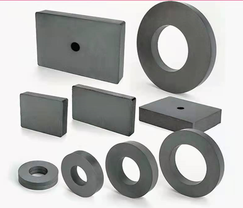 Y30 Y35 Ceramic Ferrite Magnets Block Ferrite Magnets for Speakers or DC Motors