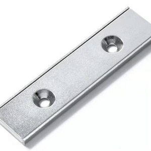 Free Sample Magnetic Factory Strong Magnet Block Super Pulling Force Steel Channel Covered Neodymium Magnet For Industry