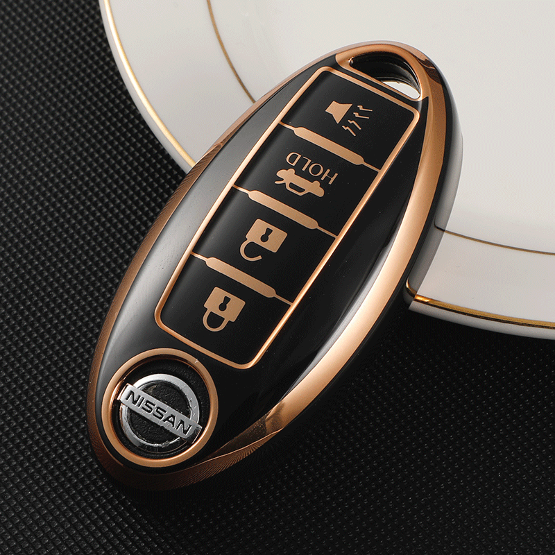 Soft And Waterproof Protective Case Smart Key 4 buttons TPU Key cover For Nissan Sunny/Sylphy/Murano