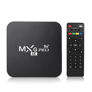 Custom OEM High Quality MXG PRO 1GB 8GB 2GB 16GB RK3229 5G WIFI Set Top TV Box Android 4K Smart Tvbox