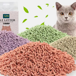 Silica sand biodegradable plant crystal pet products oem cat litter accessories supplier cassava bentonite and tofu cat litter