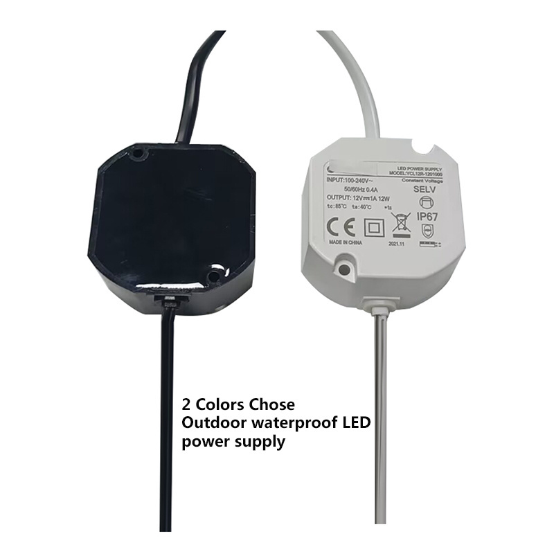 IP67 Waterproof LED Driver Light AC100-240V DC 12V LED Transformer Power Supply Adapter for Outdoor Led Lamp/Chip Led Driver