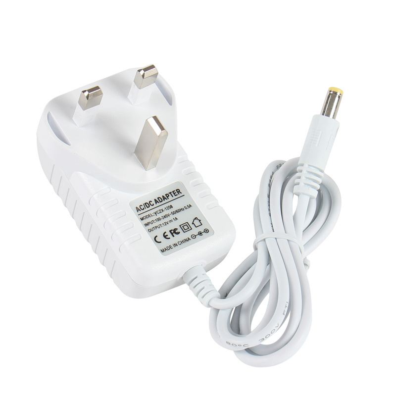 Ac/Dc Power Adapters Charger Uk Us Eu Aus Wall Plug 5V 9V 12V 24V 0.5A 1A 1.5A 2A 2.5A 3A Ac Dc  Power Adapter For Led Strips