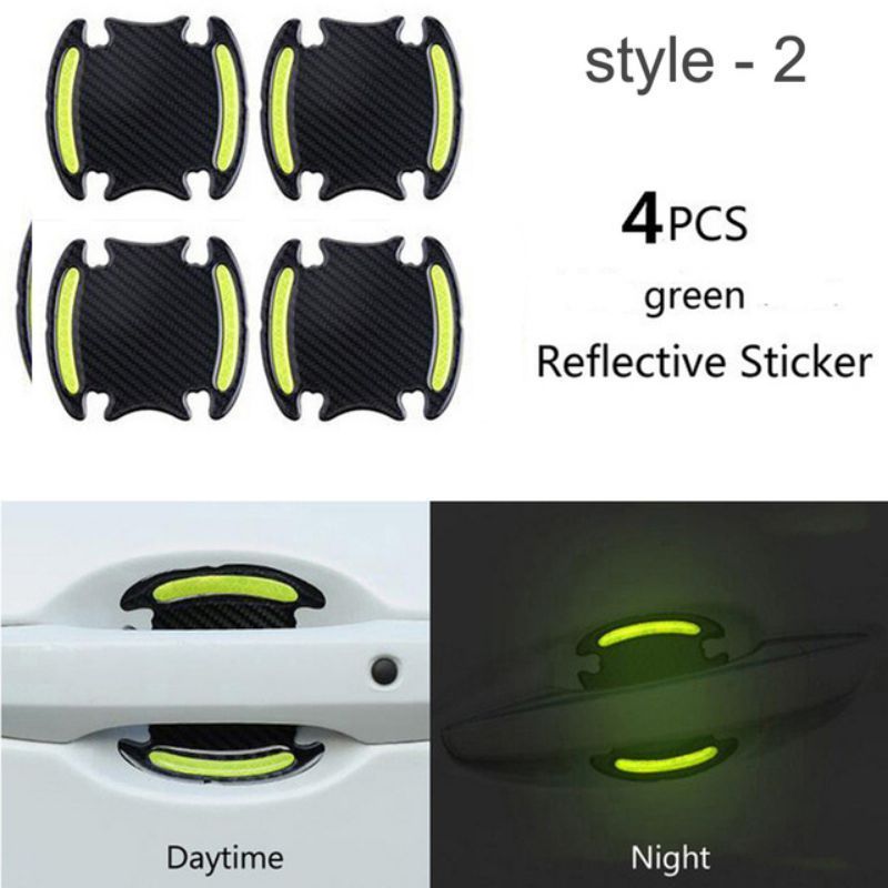 Muchkey Factory Price Universal Reflective Car Door Bowl Anti Scratch Protective Cover Trim Sticker Car Sticker For All Cars