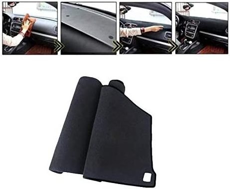 Muchkey Dash Board Cover Mat for Toyota Corolla 2007 2008 2009 2010 2011 2012 2013 Carpet Dashboard Cover Easy Installation