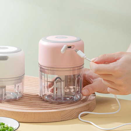 Electric Garlic Wireless Mini Garlic Machine Chopper USB Charging Crushed Garlic Crushed Ginger Potato Crusher