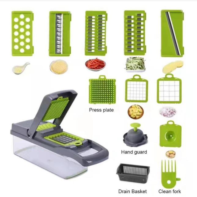 Fullstar Durable Vegetable Chopper Dicer Mandoline Slicer Fruit & Vegetable Cutter and Chopper