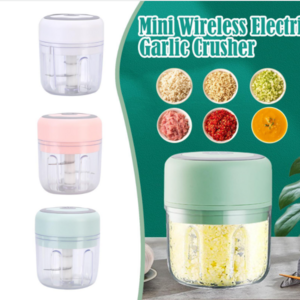 250ML Electric Garlic Food Chopper Vegetable Home Kitchen Chopper Grinder Blender Vegetable Crusher