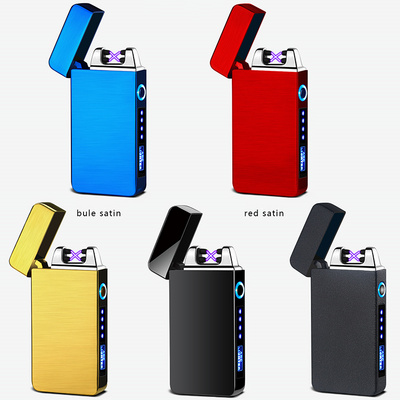 Hot Sale Cheap Cigarette Cigar USB Dual Arc Electronic Charging Lighter