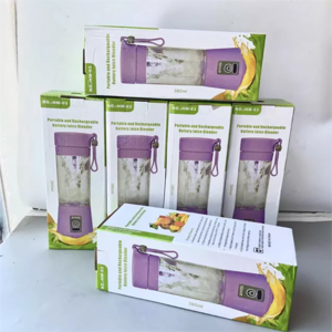 TikTok Hot Selling Portable Fruit & Vegetable Juicer USB Charge Cup Blender and Ice Mixer for Home Use