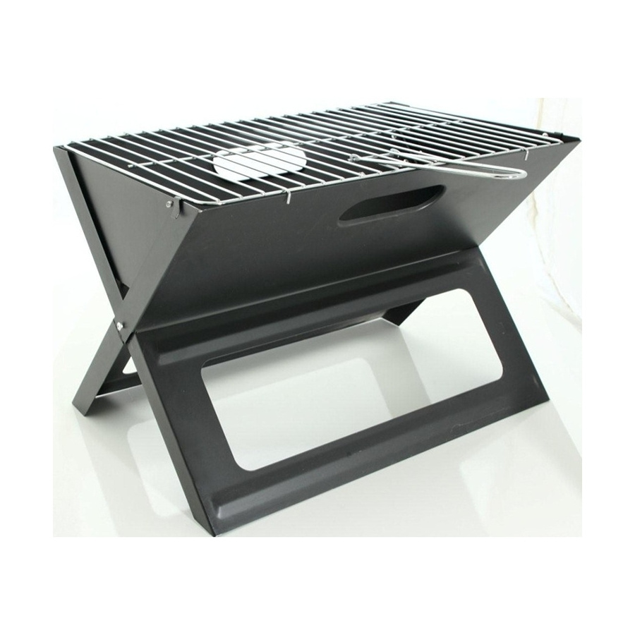 China Wholesale fashionable outdoor camping grill bbq foldable stainless steel grill bbq pan charcoal