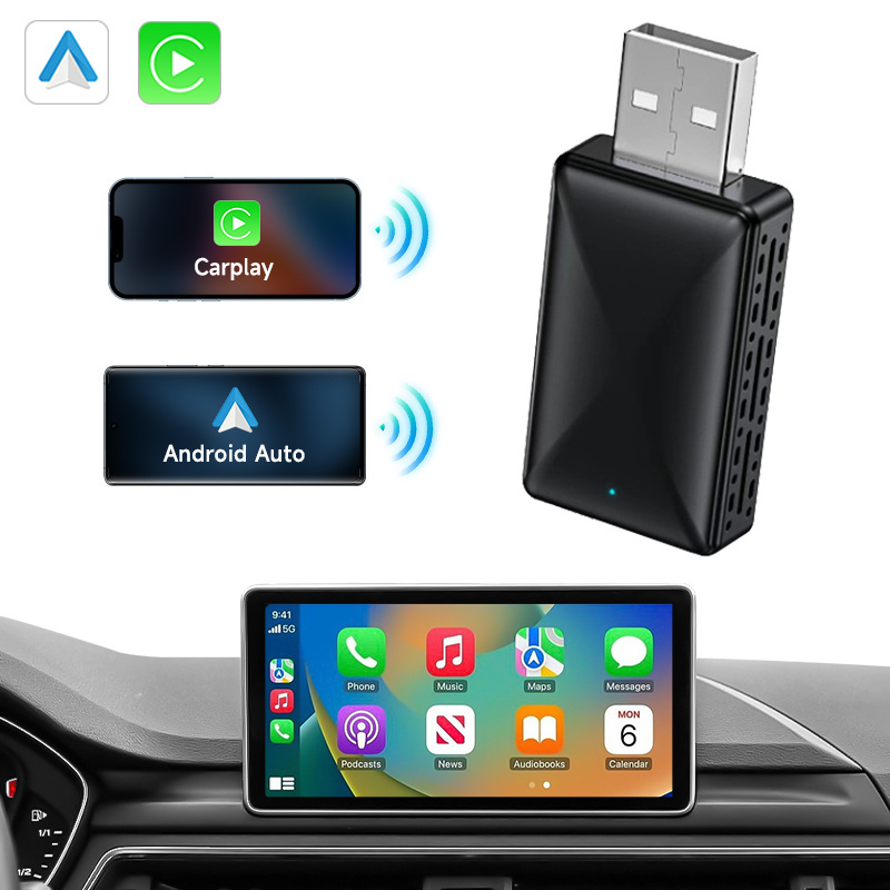 Wireless CarPlay Adapter Wired to Wireless Adapter AI Box for OEM carplay adapter Wired CarPlay Cars