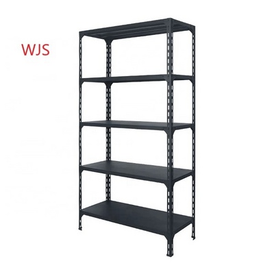 5 level angle rack  storage racks shelving unitS steel  shelf  slotted angle racks heavy duty shelf