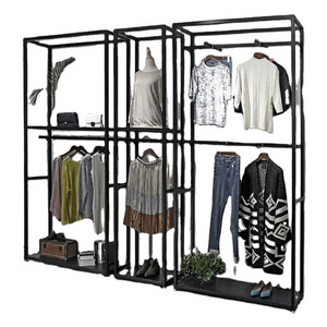 cosmetic rack steel racks for shops store furniture clothes baby shop clothing garment SHOP display rack