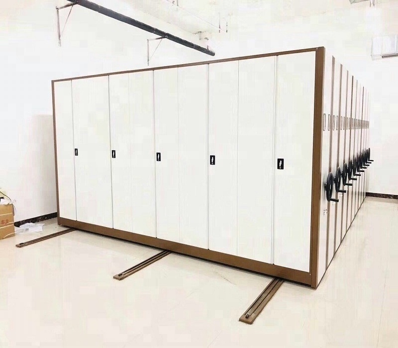 Manufacture Compactor Storage File Cabinet Shelving System/Mobile Shelves/Metal Locking Shelving