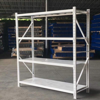 storage racks shelving units Heavy Duty Shelving RACKS layer Garage Black 4 Tier Warehouse Storage Metal slotted angle rack