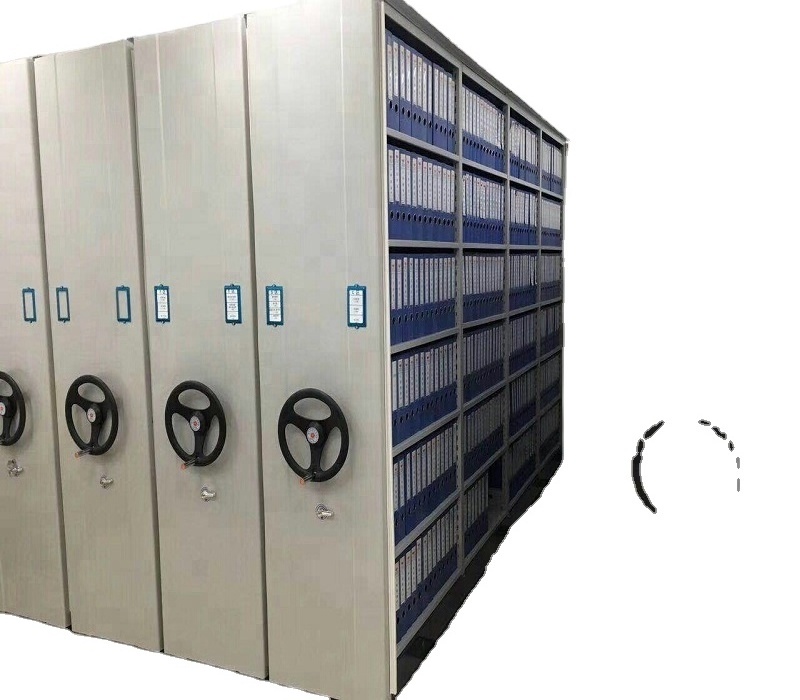 Manufacture Compactor Storage File Cabinet Shelving System/Mobile Shelves/Metal Locking Shelving