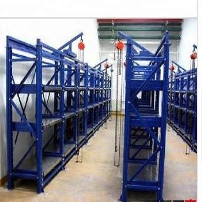 HOT Selling Heavy Roll Out mold storage  mold rack racks steel shelving warehouse equipment angle rack