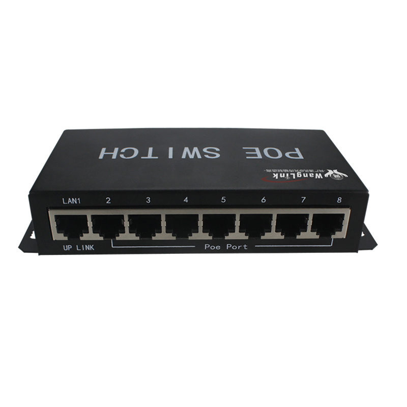 Manufactory 10/100Mbps 8 Port POE Switch Power Over Ethernet Switch