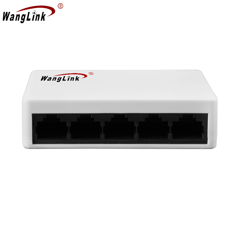 Wanglink Fast Unmanaged 5 Port Ethernet Hub Network Switch