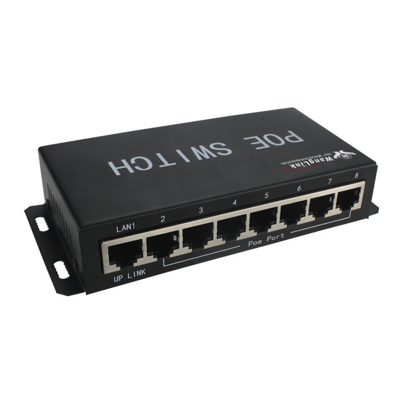 Manufactory 10/100Mbps 8 Port POE Switch Power Over Ethernet Switch