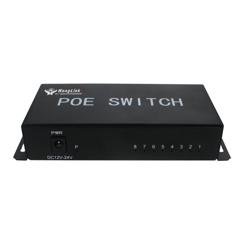 Manufactory 10/100Mbps 8 Port POE Switch Power Over Ethernet Switch