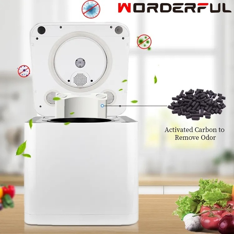 Portable Organic Fertilizer 3.3L Kitchen Food Cycler Garbage Food Waste Processor Household Food Waste Disposer