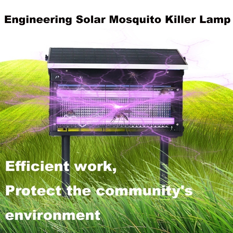 Solar Bug Zapper Outdoor Solar Powered Zapper Light Lamp for Indoor and Outdoor LED Mosquito Killer