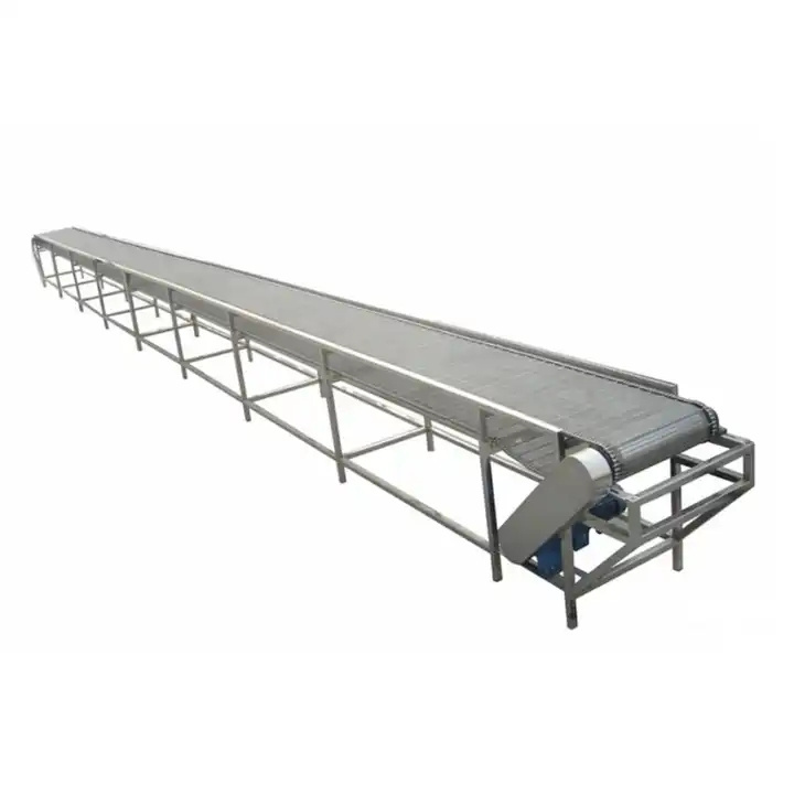 Custom Stainless Steel Belt Conveyor Modular Stainless Steel Wire Mesh Chain Metal Conveyor Belt