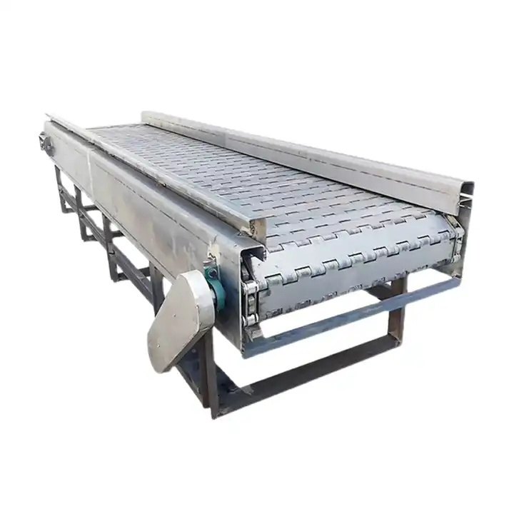 Custom Stainless Steel Belt Conveyor Modular Stainless Steel Wire Mesh Chain Metal Conveyor Belt