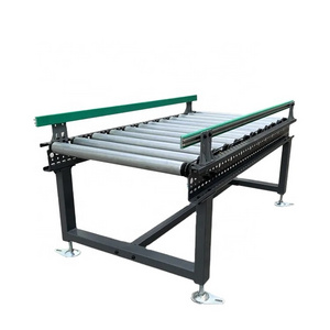 Electric Power/Gravity Power Straight Running Roller Conveyor for Carton Boxes Pallets Packing Line Unloading