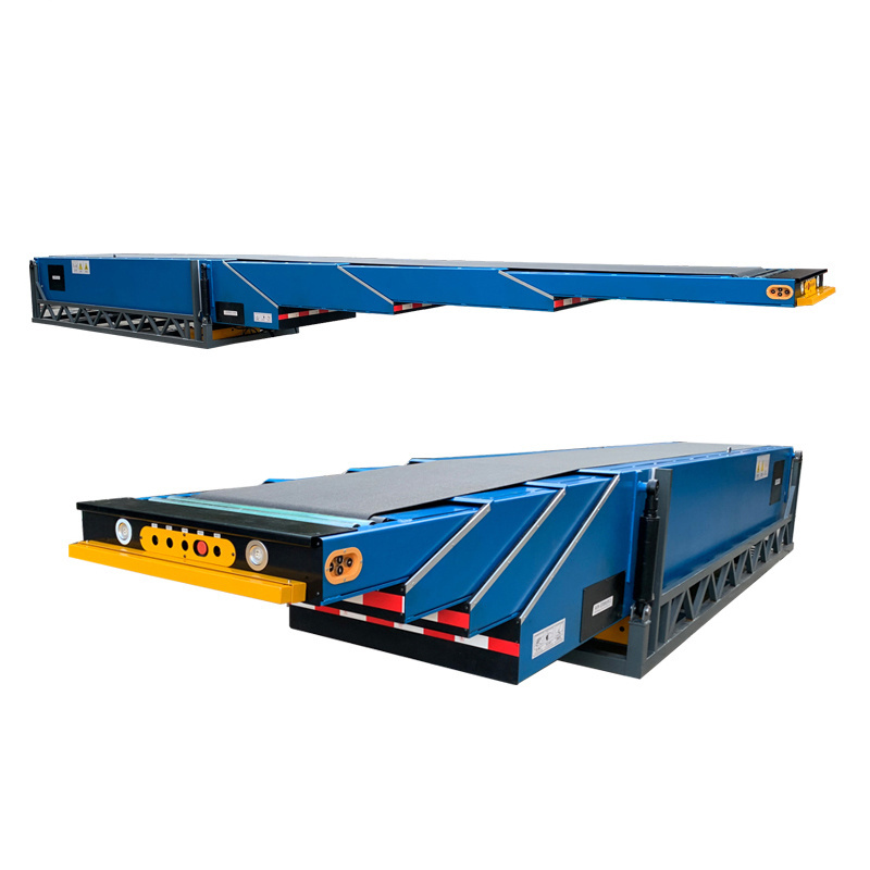 Promotion Mobile Manufacturer Material Handling Equipment Telescopic Belt Conveyor Retractable Truck Loading Conveyor