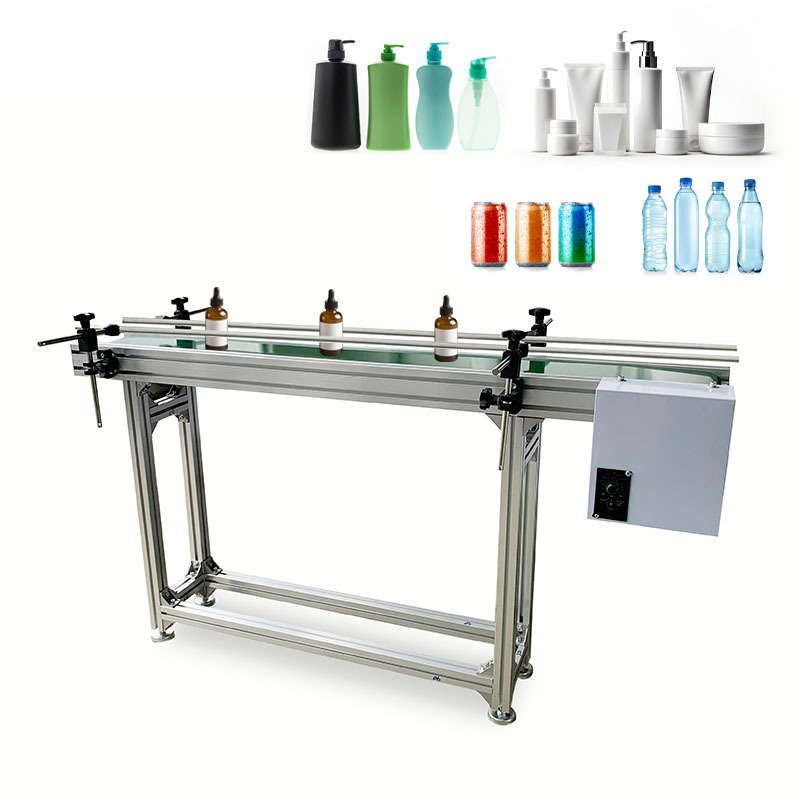 Aluminium light mini belt machine for small parels transportation sorting conveyor system