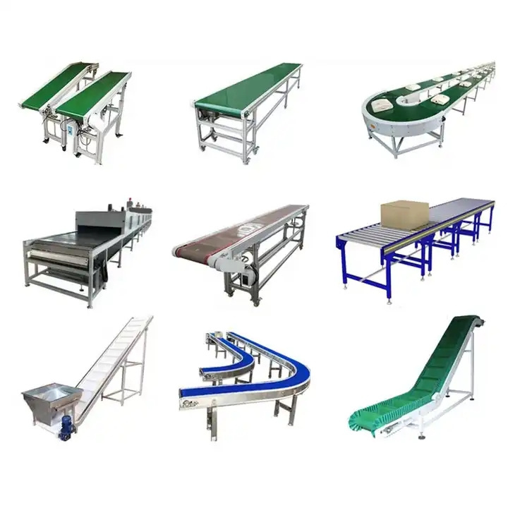 Factory Price Conveyor Manufacturing System Warehouse Belting Conveyor PVC Belt Table Production Line