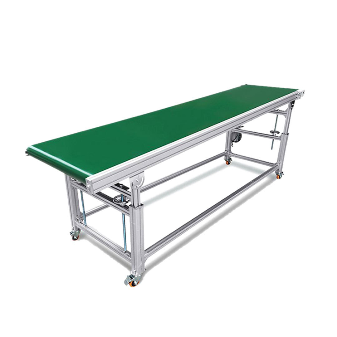 High Quality Heat Resistant Food PVC Conveyor Belt Machine Industrial Flat Portable Belt Conveyor Machine