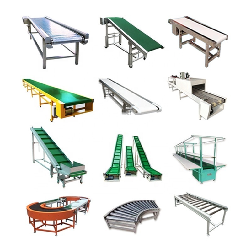 Factory Price Conveyor Manufacturing System Warehouse Belting Conveyor PVC Belt Table Production Line