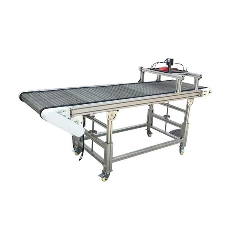 Factory Direct Sale Warehouse Automation Belt Conveyor Machine System Small Table Top Stainless Steel Green Pvc Conveyor Belt