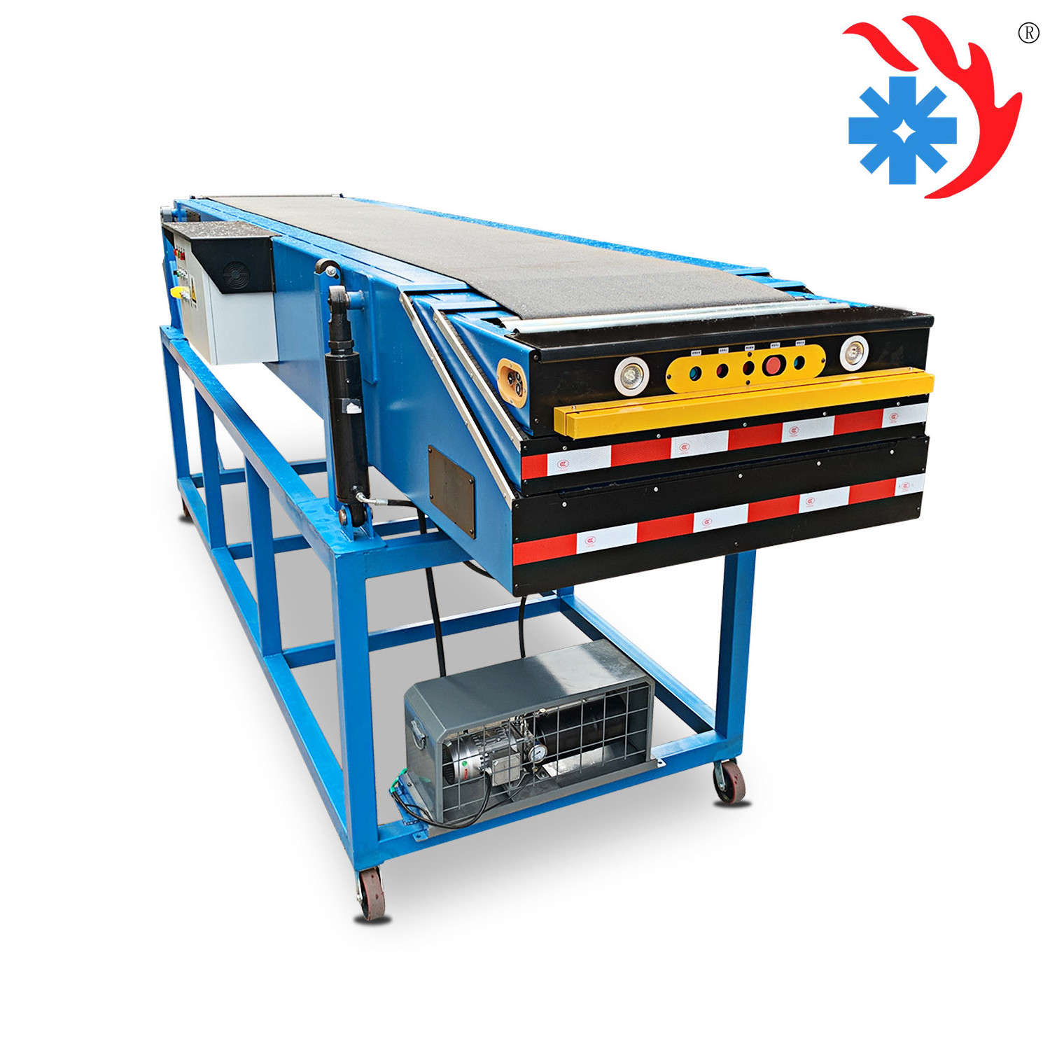 banda transportadora s portable  telescopic conveyor system for truck load and /unload motor driven belt conveyor automatic